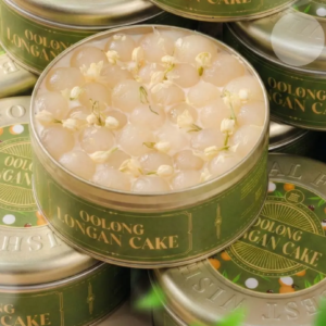 Oolong Longan Cake hộp thiếc
